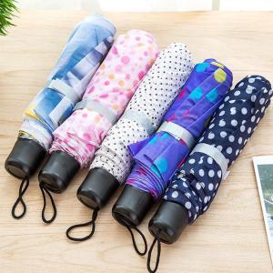 Sombrinha Estampada de bolsa